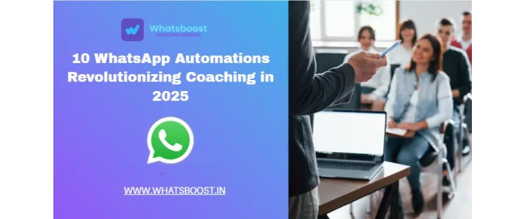 10 automatisations WhatsApp qui révolutionnent le coaching en 2025
