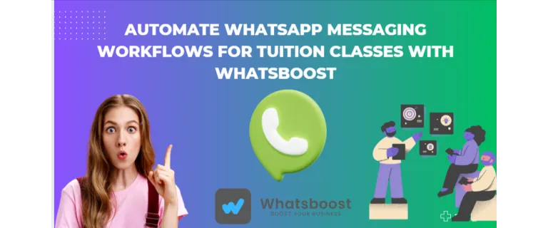 Gestion intelligente des cours de tutorat : automatisez vos messages WhatsApp