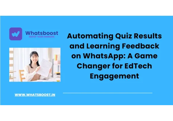 Automatiser les résultats de quiz sur WhatsApp : levier d'engagement EdTech