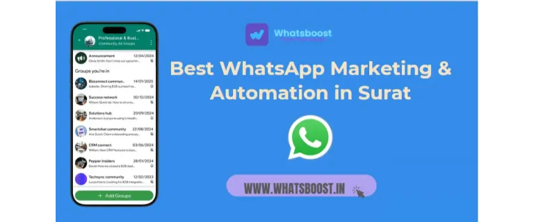 Marketing WhatsApp à Surat : Convertir les conversations en ventes
