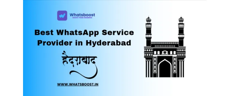 Hyderabad à portée de main : le meilleur service WhatsApp pour les entreprises.