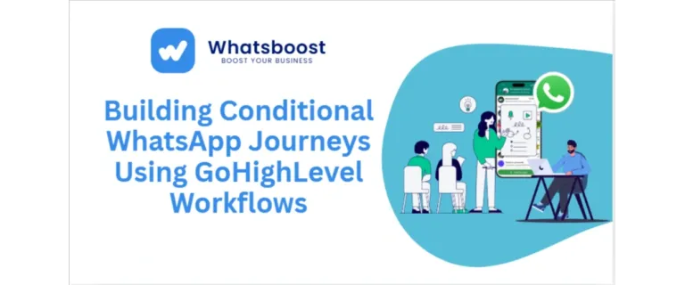 Parcours WhatsApp intelligents : maîtriser la logique conditionnelle avec GoHighLevel