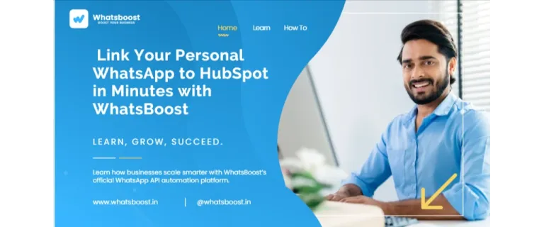 Intégrez votre WhatsApp personnel à HubSpot en 2 minutes – Sans API, sans code
