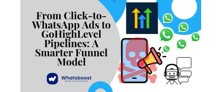 Du clic à la conversation : comment les annonces Click‑to‑WhatsApp et les pipelines GoHighLevel révolutionnent votre tunnel de vente