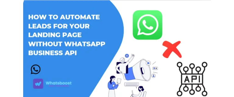 Automatiser les leads de votre landing page sans l'API WhatsApp