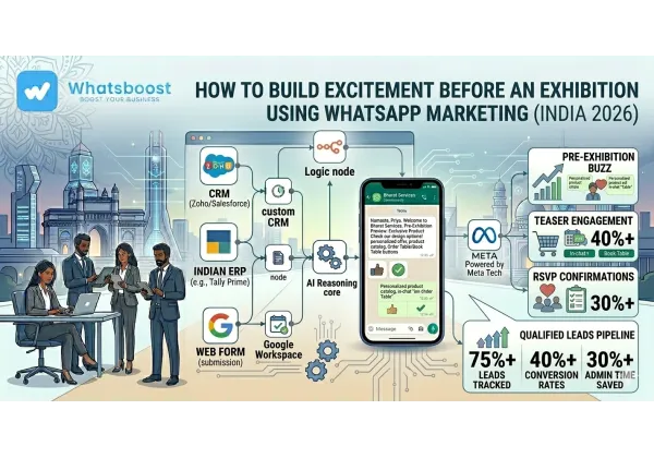 How to Build Excitement Before an Exhibition Using WhatsApp Marketing