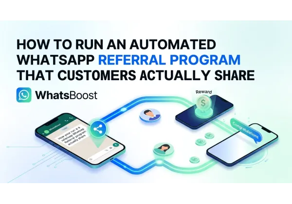 How to Run an Automated WhatsApp Referral Program That Customers Actually Share