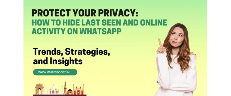Gardez votre confidentialité : masquez votre statut en ligne et votre dernière présence sur WhatsApp
