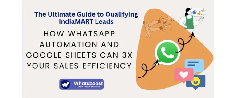 Guide ultime pour qualifier les prospects IndiaMART : triplez votre efficacité commerciale grâce à WhatsApp et Google Sheets