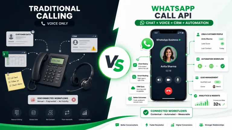 WhatsApp Call API vs Trucada Tradicional: Què és Millor per al teu Negoci?