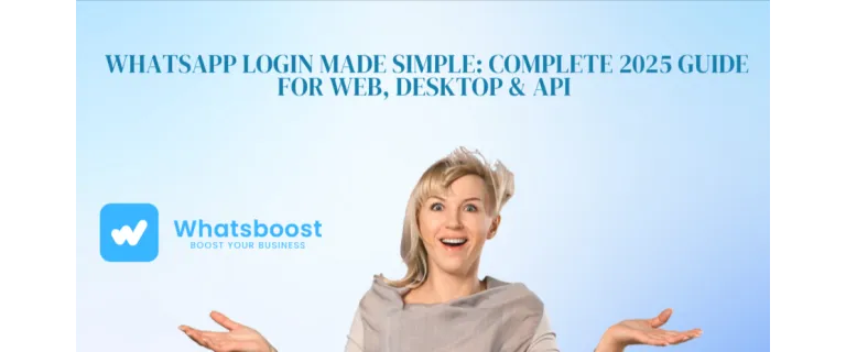 Connexion WhatsApp 2025 : Le guide complet pour Web, Desktop et API
