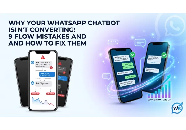 Por qué tu chatbot de WhatsApp no convierte: 9 errores y sus soluciones