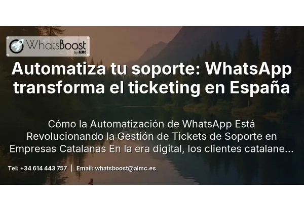 Automatiza tu soporte: WhatsApp transforma el ticketing en España