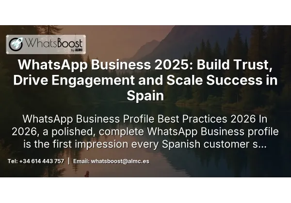 WhatsApp Business 2025: Build Trust, Drive Engagement and Scale Success in Spain