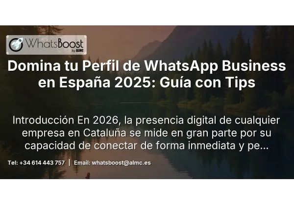 Domina tu Perfil de WhatsApp Business en España 2025: Guía con Tips