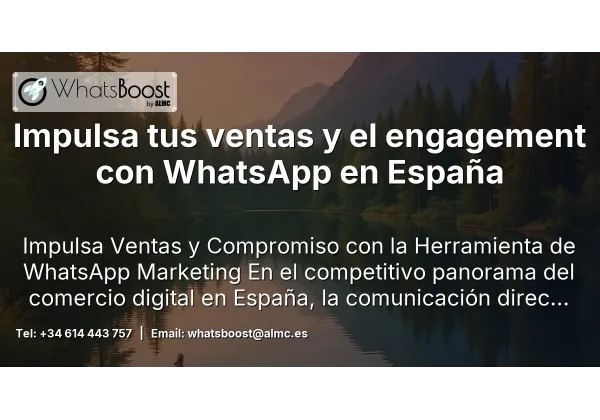 Impulsa tus ventas y el engagement con WhatsApp en España