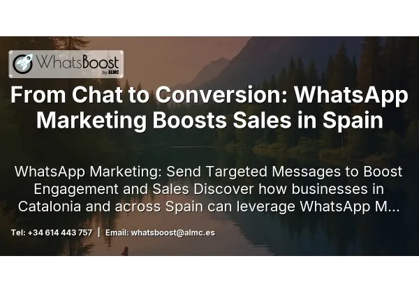 From Chat to Conversion: WhatsApp Marketing Boosts Sales in Spain