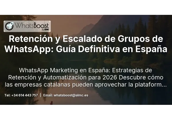 Retención y Escalado de Grupos de WhatsApp: Guía Definitiva en España