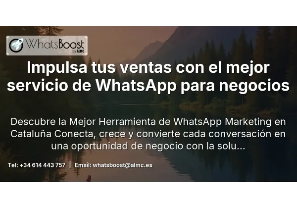 Impulsa tus ventas con el mejor servicio de WhatsApp para negocios
