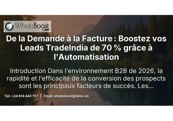 De la Demande à la Facture : Boostez vos Leads Kompass de 70 % grâce à l’Automatisation