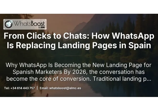 From Clicks to Chats: How WhatsApp Is Replacing Landing Pages in Spain