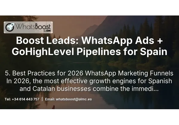 Boost Leads: WhatsApp Ads + GoHighLevel Pipelines for Spain