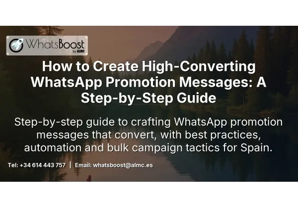 How to Create and Send WhatsApp Promotion Messages in Catalonia