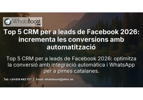 Top 5 CRM per a leads de Facebook 2026: incrementa les conversions amb automatització