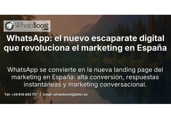 WhatsApp como nueva Landing Page: guía para empresas en Cataluña