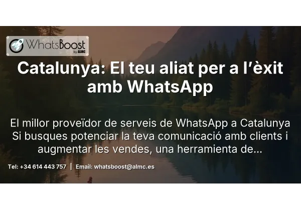 Catalunya: El teu aliat per a l’èxit amb WhatsApp