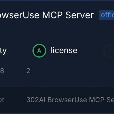 302AI BrowserUse - MCP Server in web-scraping Secured by ALMC Security