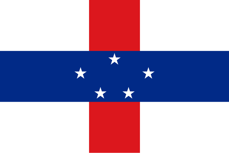 Mapa de Netherlands Antilles