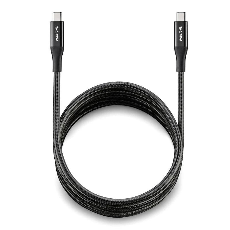 Câble USB-C vers USB-C NGS KNOT240W-2 2 m 240 W