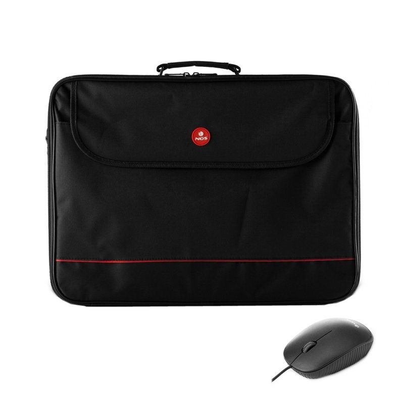 Maletín Monray BUREAUKIT para portátil 16" + ratón USB