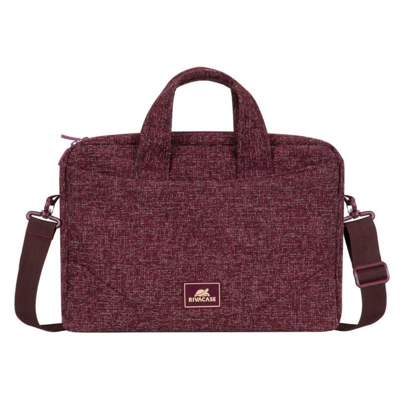 Rivacase 7921 Anvik 14" Laptop Briefcase Burgundy Red