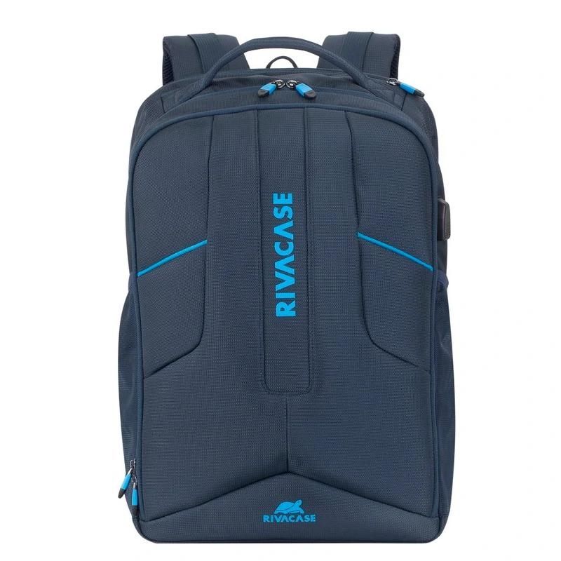 RIVACASE 7861 Borneo ECO Gaming Backpack blue 17.3"