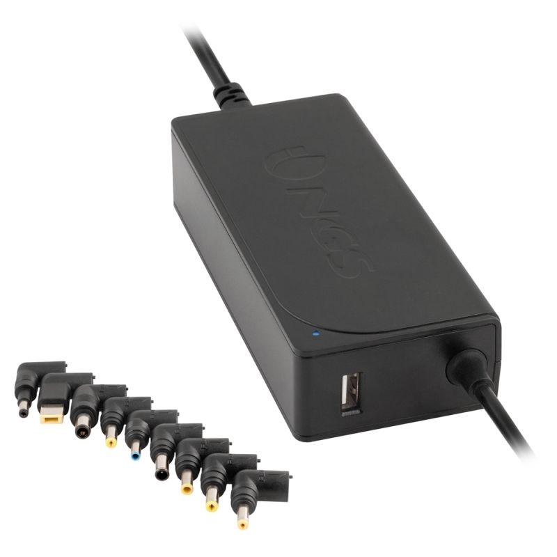 NGS W-70W 70W Laptop Charger with 9 Connectors