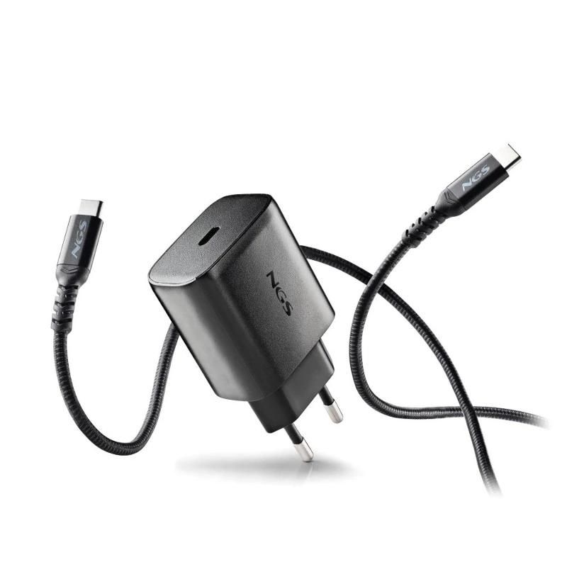 Chargeur ou adaptateur secteur NGS GAN ULTRARAP 45W USB-C CON CABL