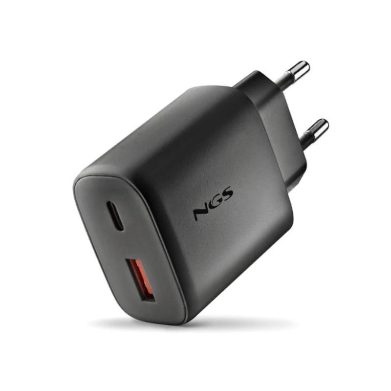Cargador GaN NGS ERA45W 45W USB-C PD PPS + USB-A
