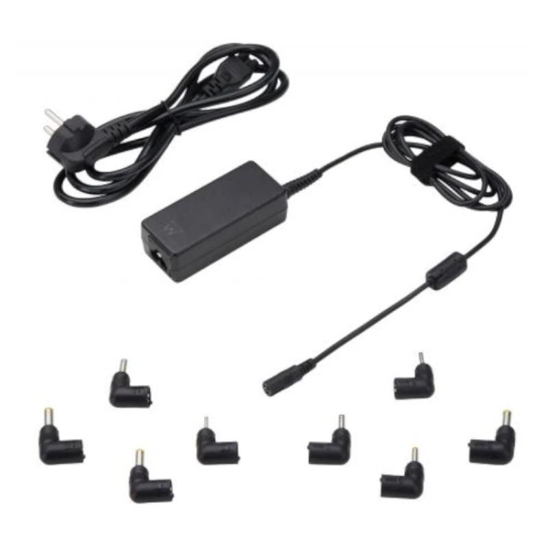 Ewent ew3963 Universal Laptop Charger 45W 8 Tips