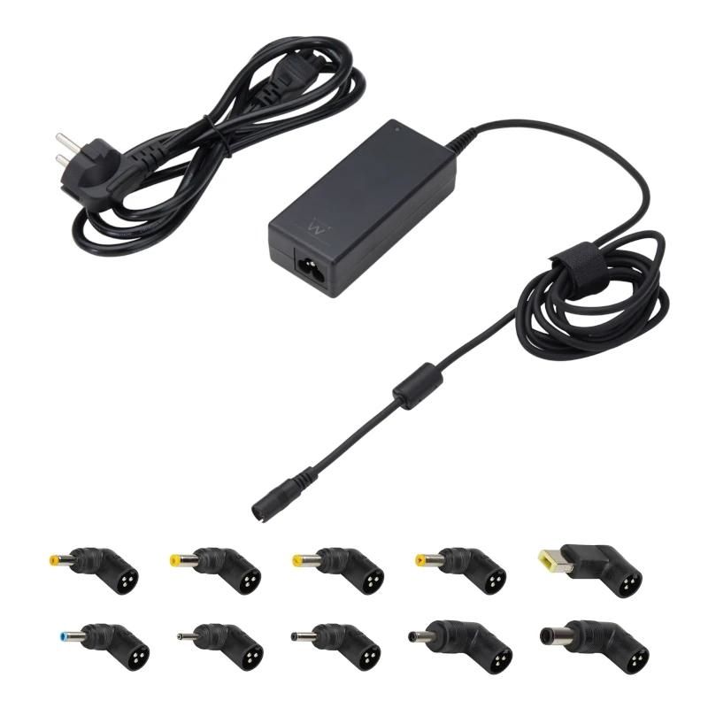 Cargador universal para portátil Ewent ew3968 65W 10 puntas