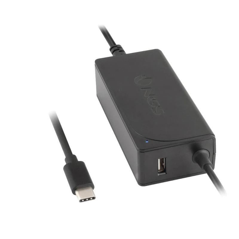Cargador GaN NILOX NXBGAN65W 65W USB-C