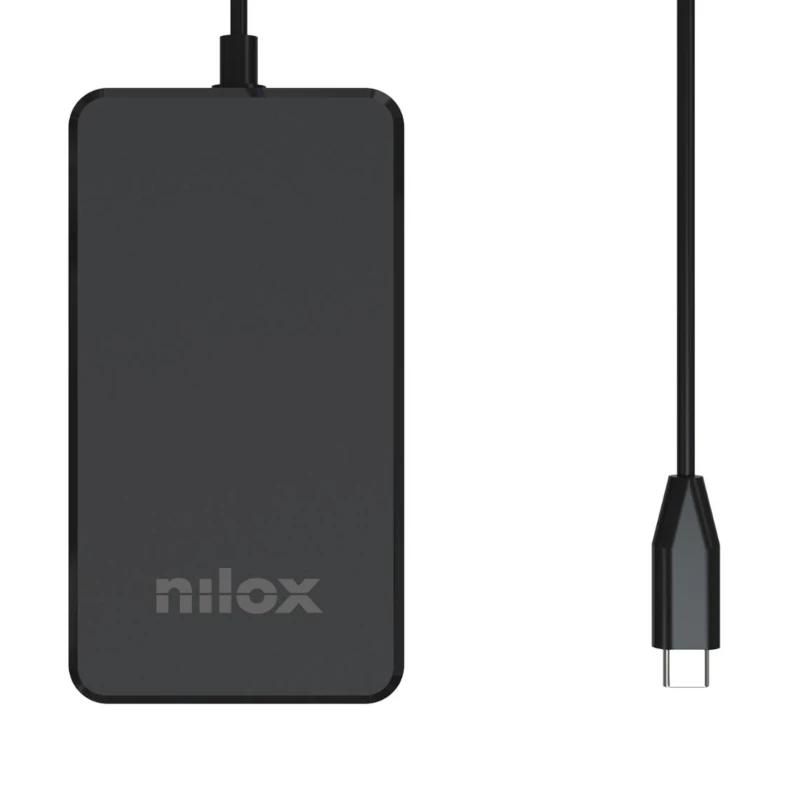 Cargador o adaptador de corriente NILOX GAN PC 100W TYPE-C