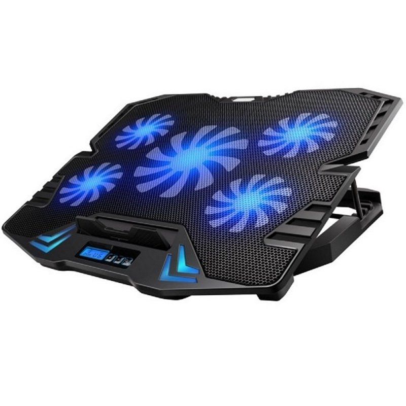 Support de refroidissement pour ordinateur portable Ewent EW1259 Refrigerador 17" + 2 puertos USB