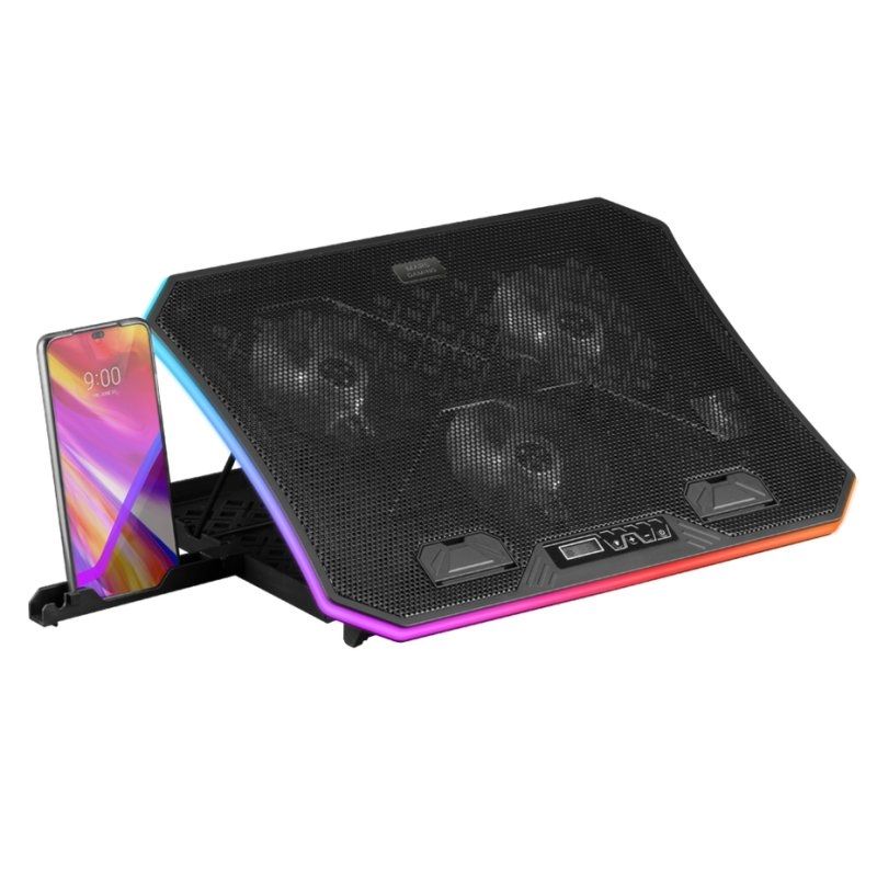 Base refrigeradora para portátil Mars Gaming Base Refrig. portatil 19" +sopor movil