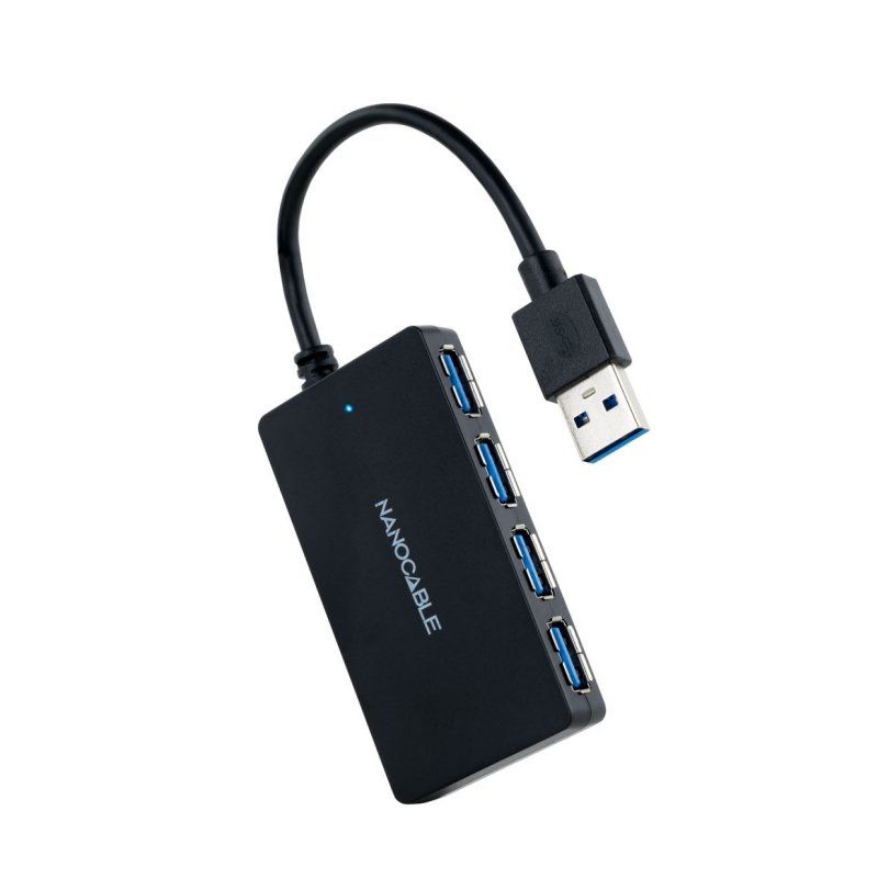 Hub USB 3.0 Nanocable 10.16.4403 4 ports noir