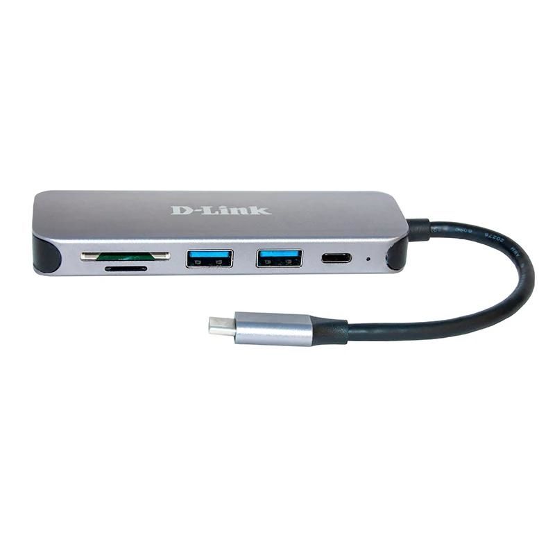 Hub USB D-Link DUB-2325 5-in-1 USB-C Hub Card Reader