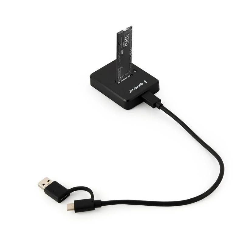 Périphérique USB GEMBIRD Estación SSD USB Type-C M.2 SATA y NVME