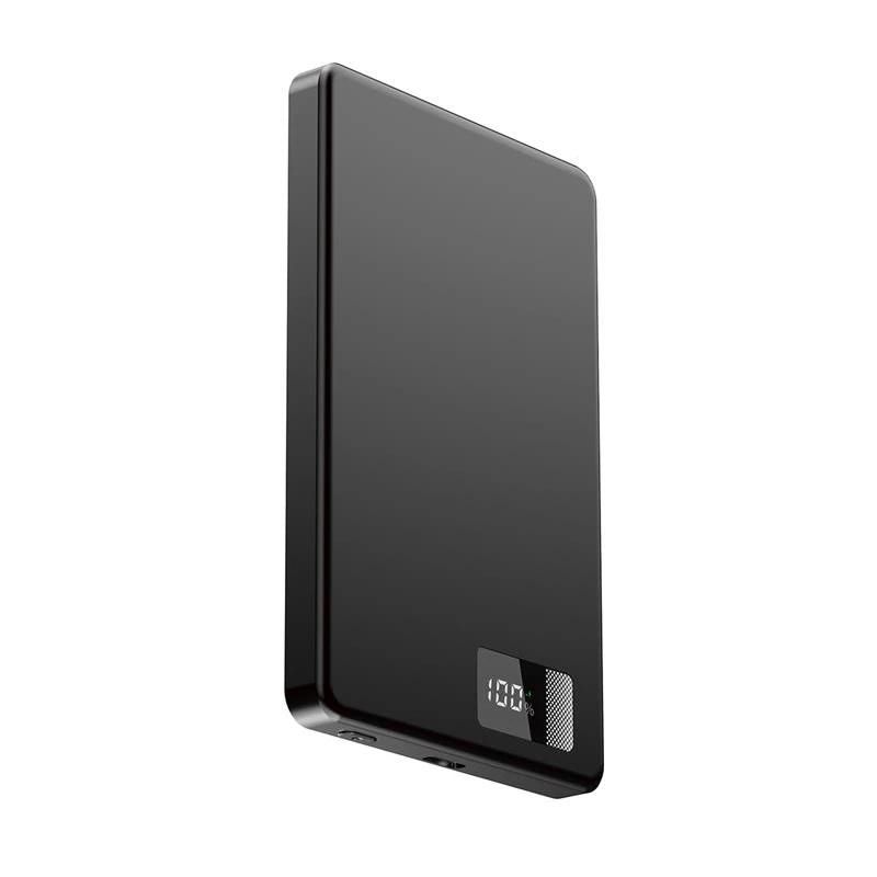 Bateria GEMBIRD Powerbank magnética LCD wir 15W 5000mAh