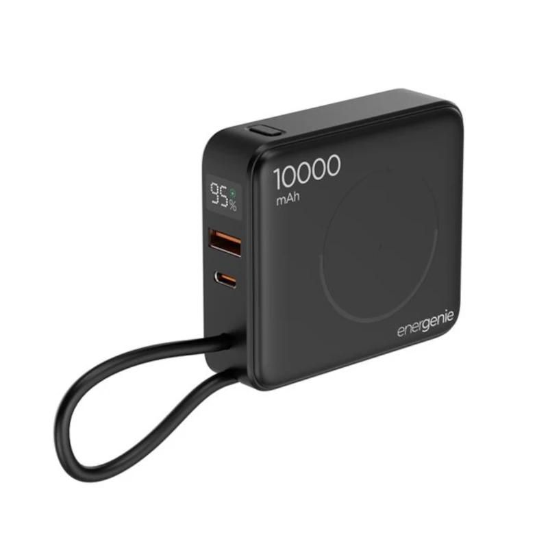 Batterie GEMBIRD Powerbank inalámbrico 10000 mAh noir